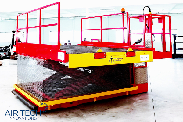 mobile scissor lift demo